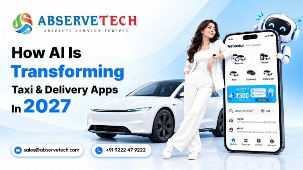 How AI is Transforming Taxi & Delivery Apps in 2027