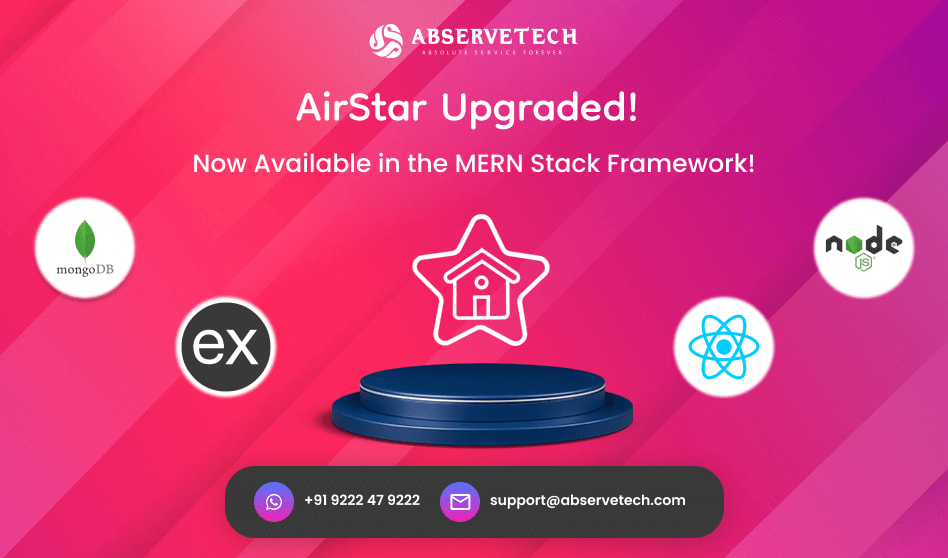 AirStar Upgraded! Now Available in the MERN Stack Framework