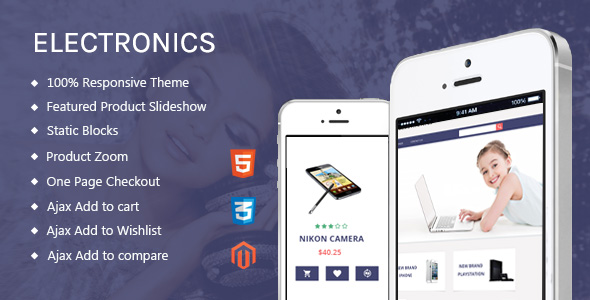 Electronics Store – Responsive Template