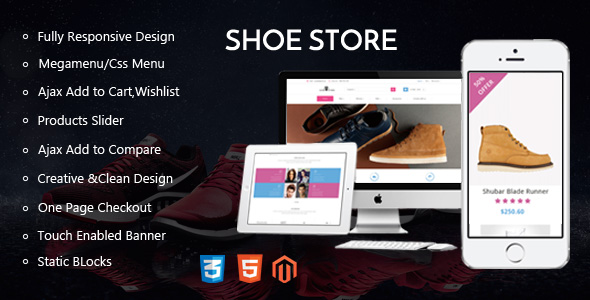 Shoe Store – Template