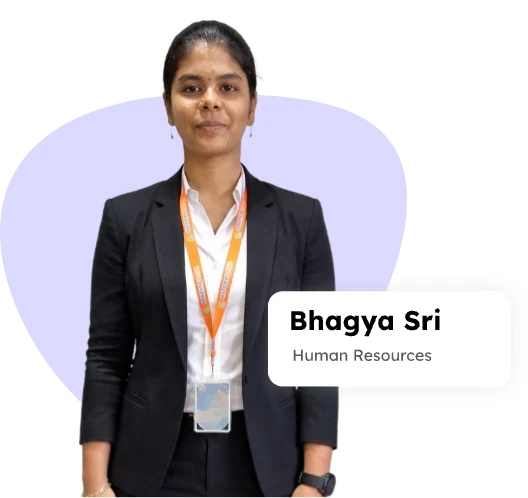 Bhagya Sri, Human Resources at Abservetech