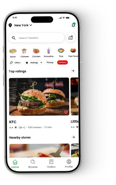 Swiggy clone app preview