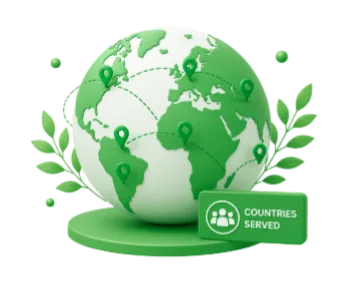countries served