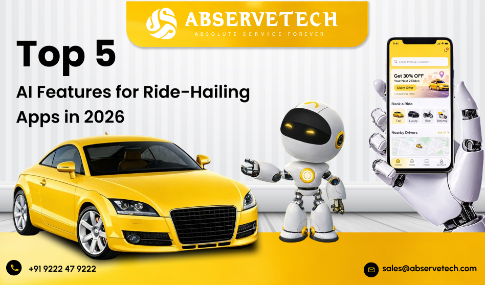Top 5 AI Features for Ride-Hailing Apps in 2026