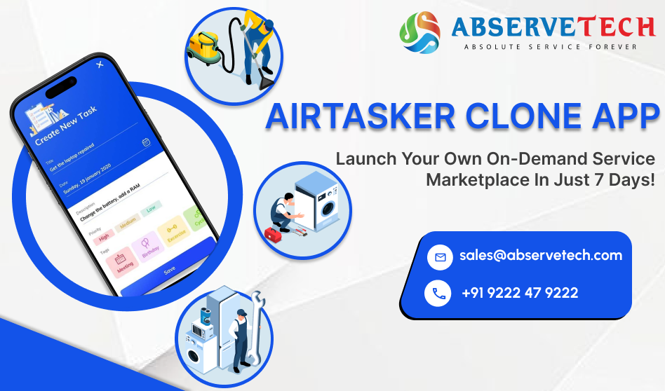 Airtasker Clone App – Launch Your Own On-Demand Service Marketplace in Just 7 Days
