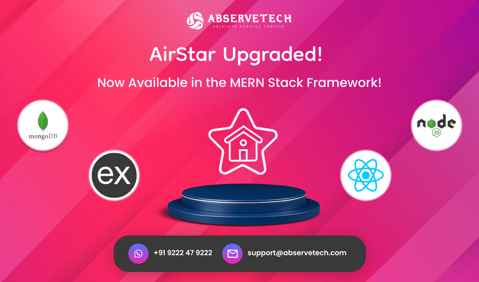 AirStar Upgraded! Now Available in the MERN Stack Framework