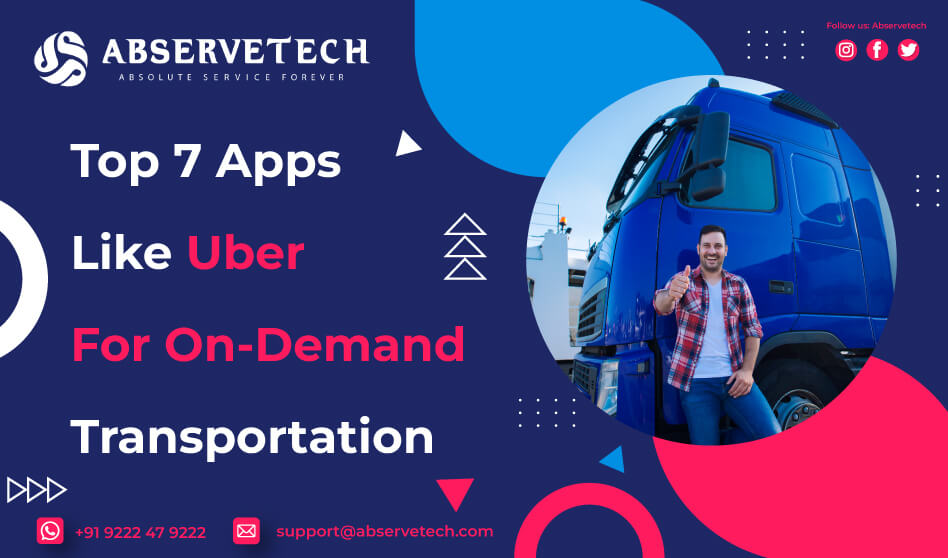 Top 7 Apps Like Uber for On-Demand Transportation