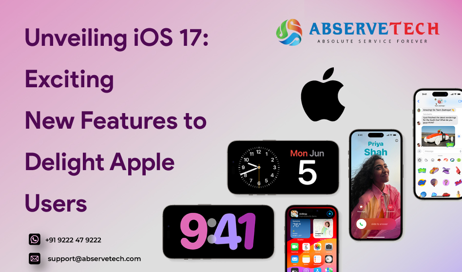 Unveiling iOS 17: Exciting New Features to Delight Apple Users￼
