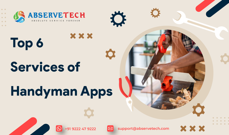 Top 6 Services of Handyman Apps