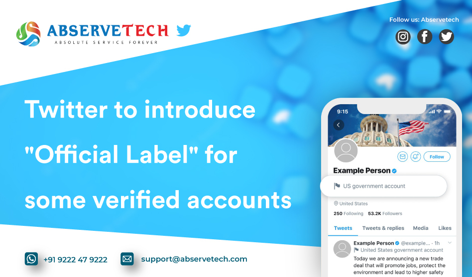 Twitter to Introduce Official Label for Some Verified Accounts