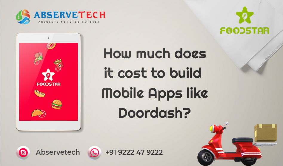 How much does it cost to build mobile apps like doordash?