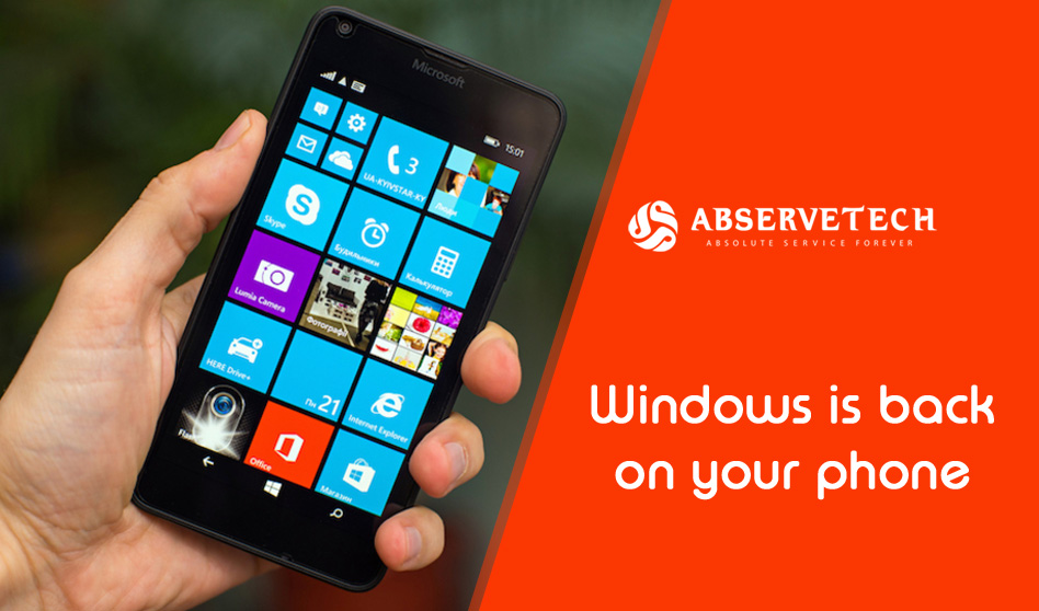 Windows is back on your phone