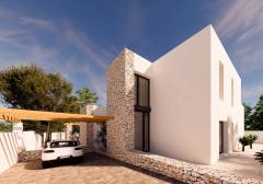 7107MOR Ibizan-style villa project close to the beach, for sale in Moraira., bilde 3