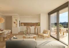 Leilighet - Gangavstand til strand, takterrasse, havutsikt, 1 soverom og 48 m², bilde 5
