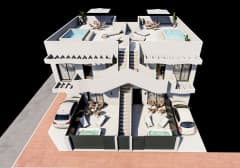 Nybygd toppleilighet med takterrasse og privat basseng, bilde 3