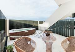 Nybygd toppleilighet med takterrasse og privat basseng, bilde 7