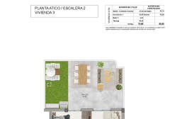 Ny leilighet med takterrasse og fellesbasseng - Terrasse på 43 m², bilde 11
