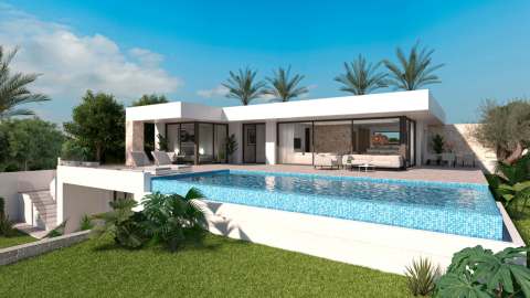 Fantastisk villa med havutsikt – Privat basseng og 4 soverom