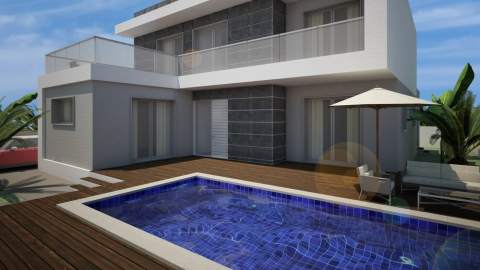 Ny villa med privat basseng