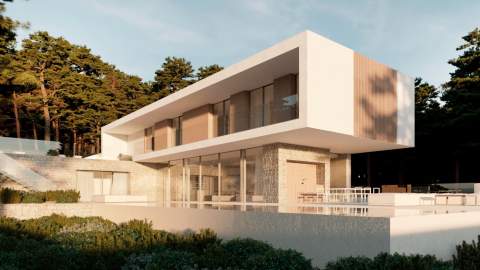 Eksklusiv villa med havutsikt – Privat basseng og takterrasse