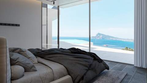 Eksklusiv nybygd villa med havutsikt – Privat basseng og takterrasse