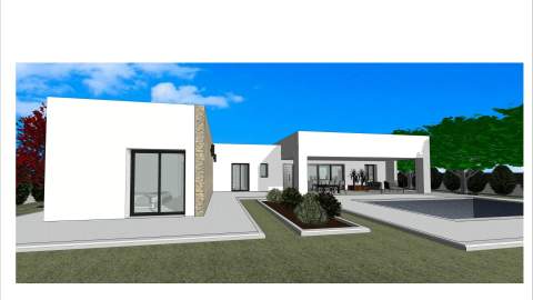 Nybygd villa med privat basseng – 3 soverom og 10 227 m² tomt