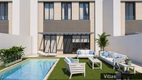 Ny villa med privat basseng – Takterrasse