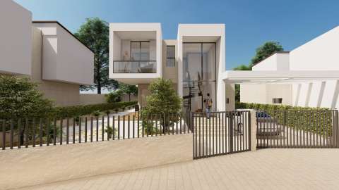 Nybygd villa med takterrasse og havutsikt – Privat basseng og 3 soverom