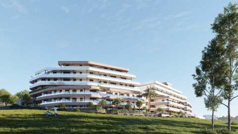 Ny leilighet med takterrasse – Fellesbasseng og golfbane