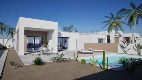 Ny villa med takterrasse (tillegg) – Privat basseng og 3 soverom