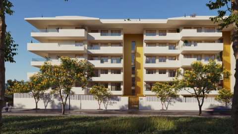 Ny leilighet med fellesbasseng – Terrasse på 23 m² og 3 soverom