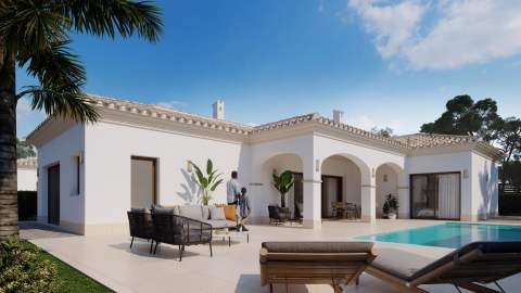 Fantastisk ny villa med privat basseng