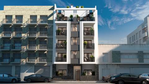 Ny leilighet med takterrasse – Gangavstand til strand og privat basseng