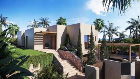 Eksklusiv villa i Ibiza-stil – Privat basseng og 3 soverom
