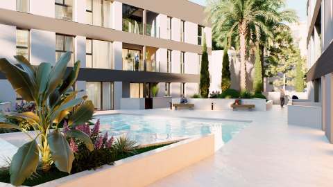 Ny leilighet med takterrasse – Gangavstand til strand