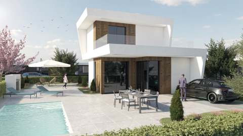 Nybygd villa med takterrasse og privat basseng – Altaona Golf Resort