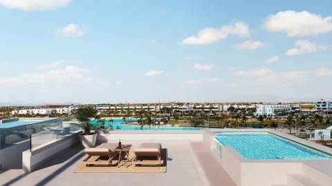 Ny leilighet med takterrasse og privat jacuzzi
