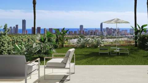 Ny leilighet med takterrasse og havutsikt
