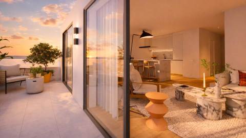 Ny leilighet med takterrasse – Gangavstand til strand og havutsikt
