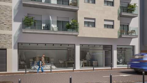Ny leilighet med takterrasse – 200 meter fra stranden