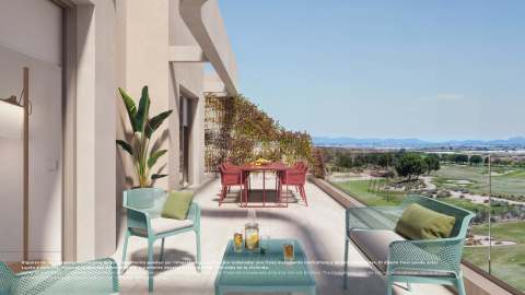 Ny leilighet med takterrasse og fellesbasseng – El Valle Golf Resort