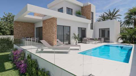 Eksklusiv villa med privat basseng og takterrasse – Nybygg med 3 soverom