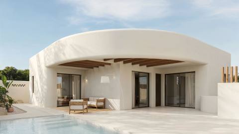 Nybygd villa med takterrasse og privat basseng – La Finca Golf