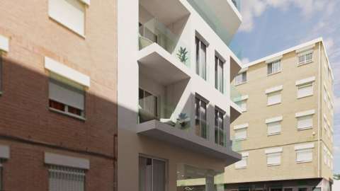 Nybygd studioleilighet - Terrasse og 600 meter til strand