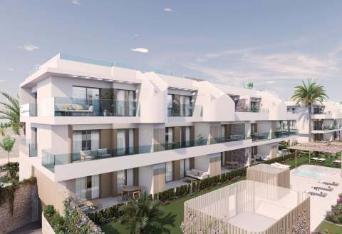 Ny leilighet med takterrasse – Fellesbasseng og 3 soverom