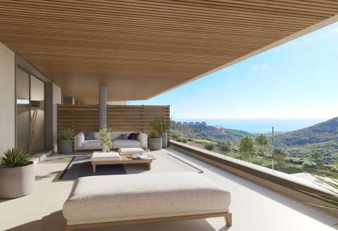 Ny leilighet med havutsikt – Privat jacuzzi og 37 m² terrasse