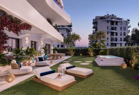 Ny leilighet med takterrasse – Gangavstand til strand