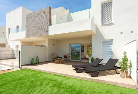 Nybygd bungalow med takterrasse – La Finca Golf, Algorfa