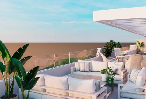 Ny leilighet med stor terrasse – Privat basseng og 3 soverom