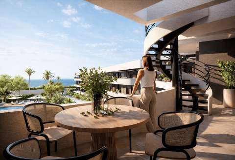 Ny leilighet med takterrasse – Havutsikt